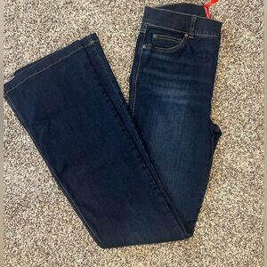 Spanx flare jeans. EUC. Large tall